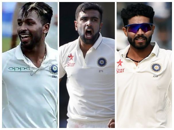 Pandya, Ashwin &amp; Jadeja, if fit, would easily make it to the Indian squad