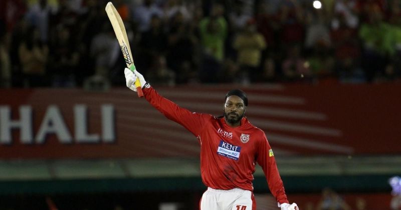 Gayle&#039;s 100 helped KXIP maintain a 100 percent record at Mohali
