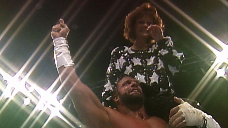 Randy Savage and Miss Elizabeth.