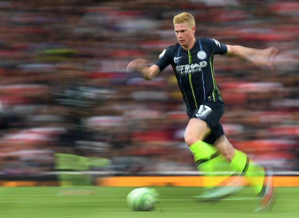 Kevin De Bruyne unleashing his skills