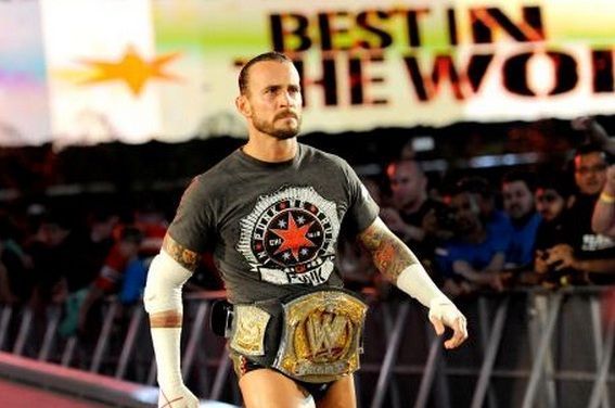 Punk entering WrestleMania 28 as champion.