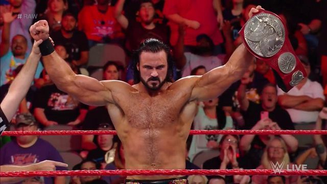 WWE is looking to push Drew McIntyre pretty hard. Good choice.