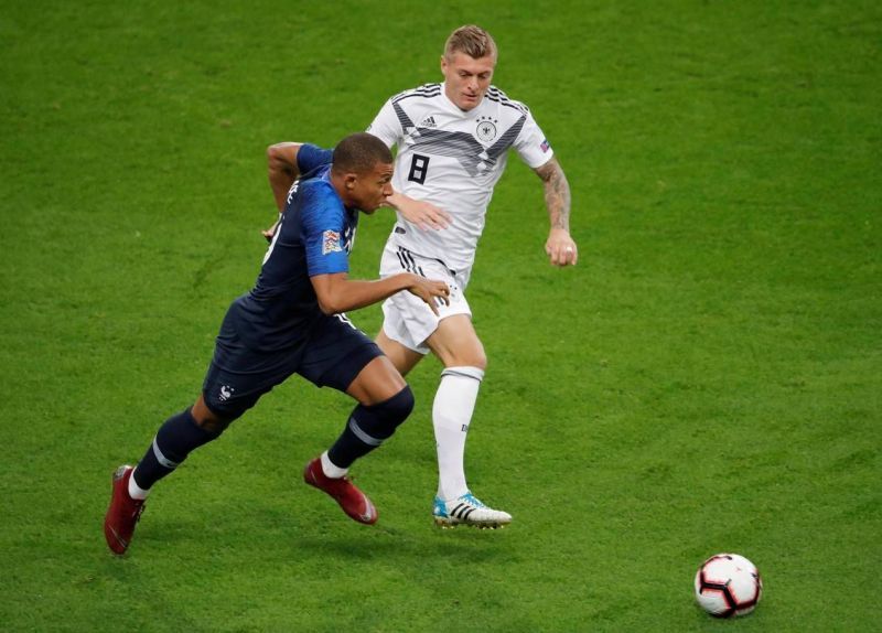 Mbappe was persistent and continually frustrating Germany as Les Bleus went in search of a response