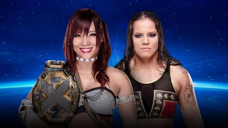 WWE Evolution: NXT Women&#039;s Champion Kairi Sane vs Shayna Baszler