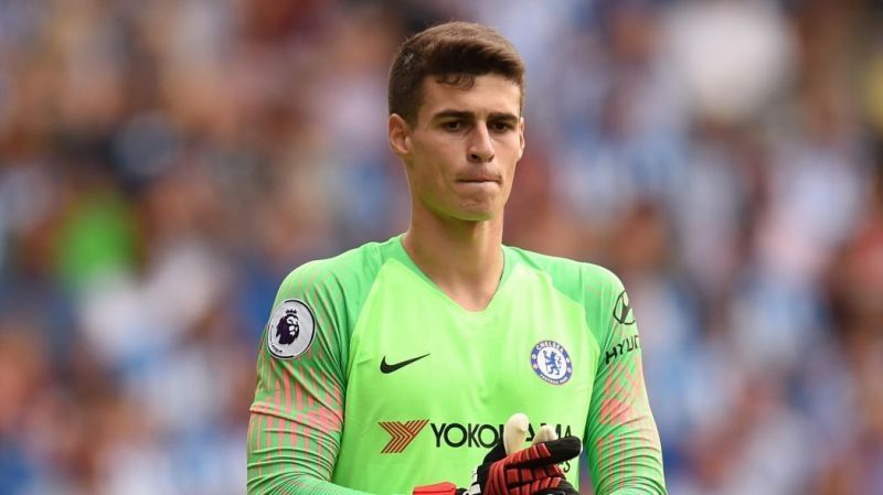 Kepa Arrizabalaga has blended into the Blues