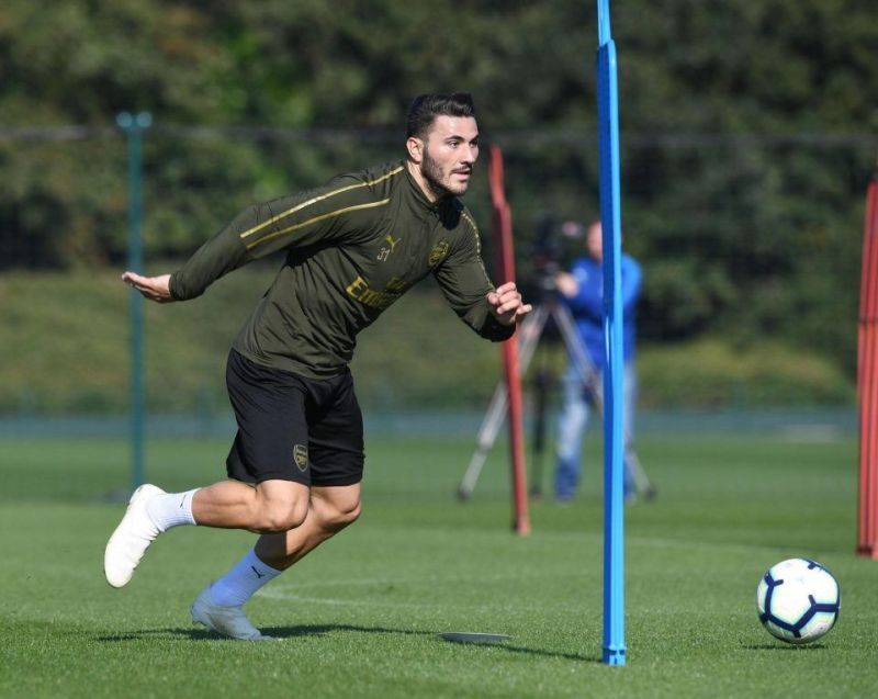 Sead Kolasinac returned to full first-team training 