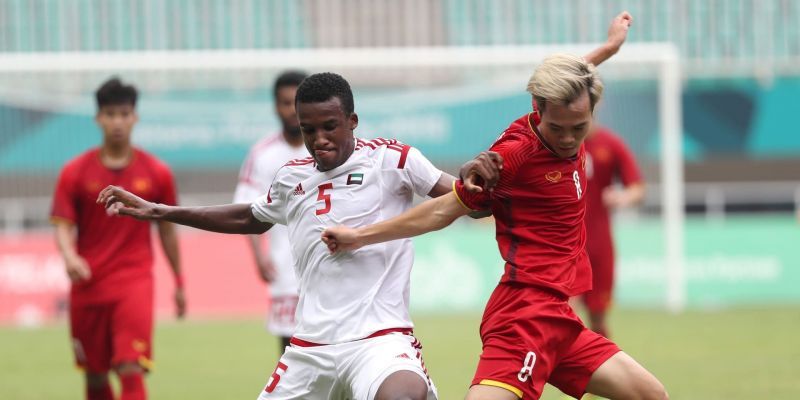 UAE&#039;s number five Majid Rashid scored a couple against Taipei (Image Courtesy: Foxsports Asia)