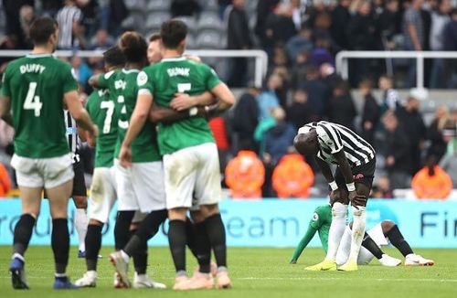 Newcastle United lost 0-1 to Brighton at home on Saturday