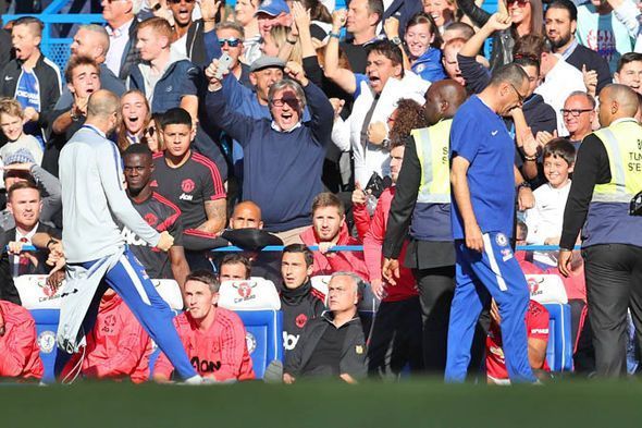 Chelsea assistant Marco Iaani taunted Mourinho after Barkley&#039;s late equaliser