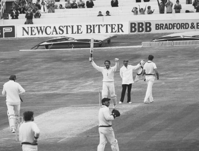 Ian Botham scored a brilliant 149 following on