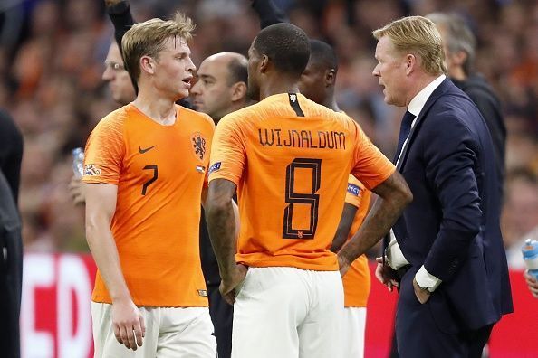 In Frenkie de Jong and Gini Wijnaldum, Koeman has a midfield to