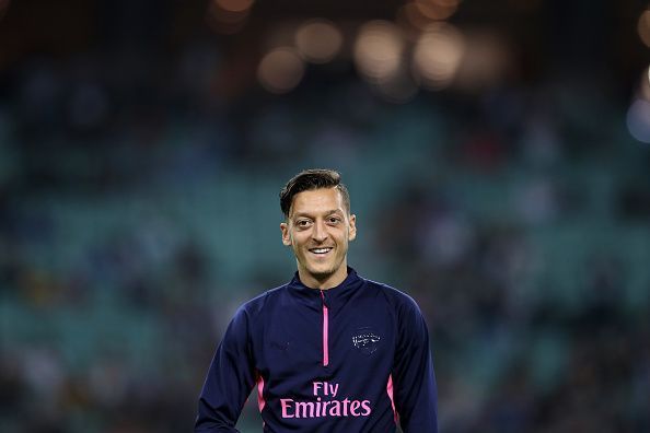 Mesut Ozil lies forgotten amongst his peers when it comes to the number of titles