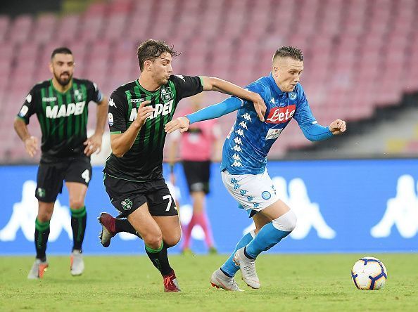 SSC Napoli v US Sassuolo - Serie A