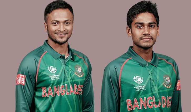 Shakib-Al-Hasan and Mehidy Hasan Miraj