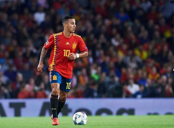 Alcantara pulled the strings in midfield for Spain