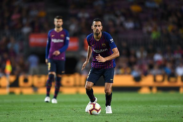 Spain and Barcelona midfielder Sergio Busquets