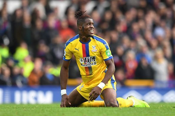 Wilfried Zaha's recent form will worry Roy Hodgson