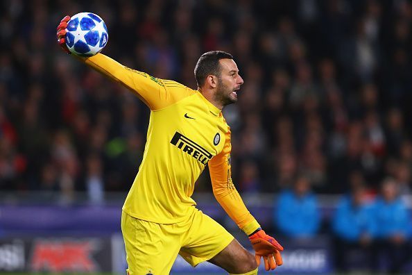 Like he has been on numerous occasions this season Handanovic was Inter&#039;s standout performer