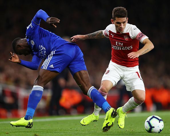 Lucas Torreira made 13 recoveries against Leicester City