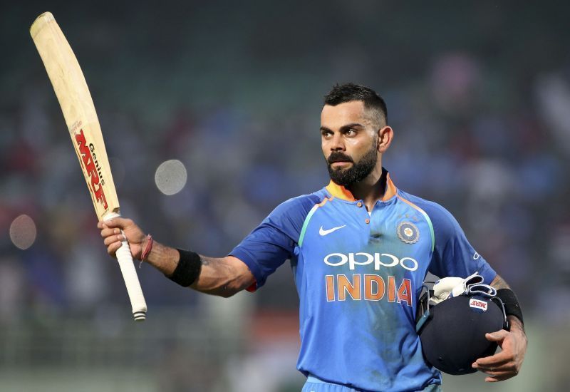 Virat Kohli smashed ton in three matches of the series.