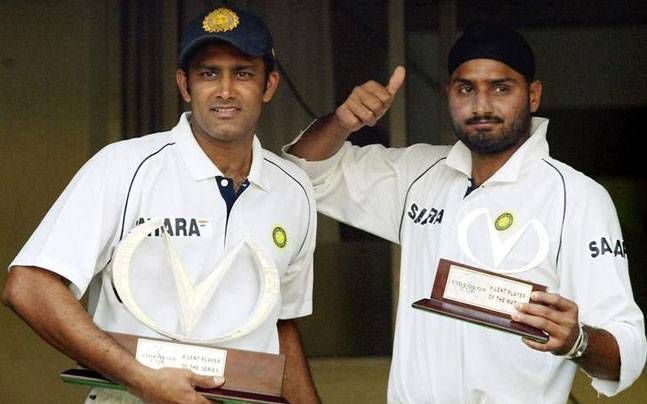 Harbhajan and Anil Kumble - The best spin bowling partnership for India