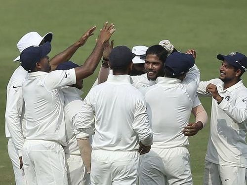 This was Team India's 10th consecutive Test series win at home