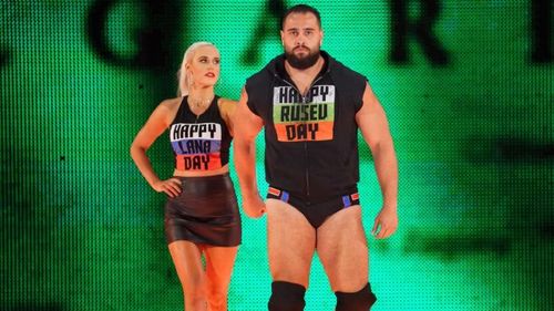 Lana, Rusev,