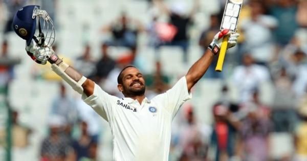 Shikhar Dhawan had a memorable Test debut against Australia