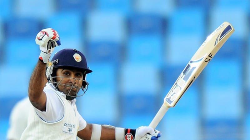 Mahela Jayawardene missed out on the highest individual score in Tests by just 26 runs