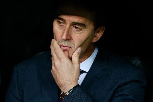 Julen Lopetegui was fired after just 14 matches in charge