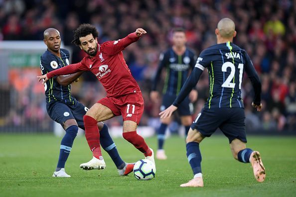 Salah hasn&#039;t hit the levels of last year but is a key player in the Liverpool side