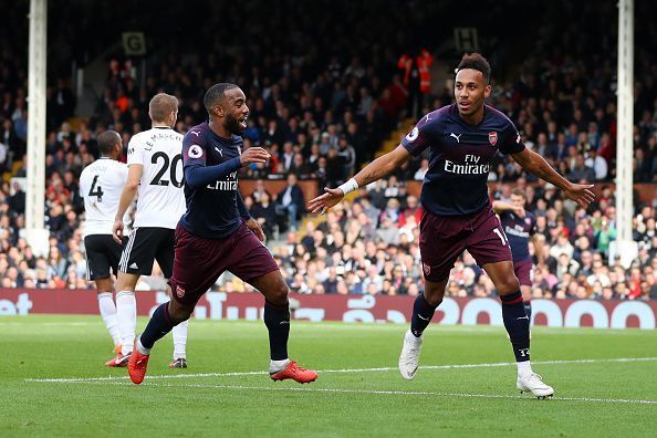 Lacazette and Aubameyang - A flourishing partnership