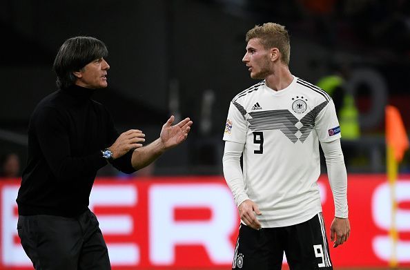 Timo Werner has only scored for Germany once in 2018