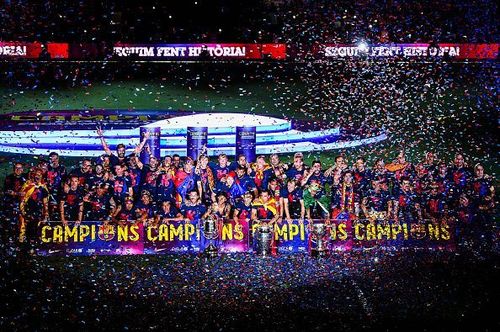 Barcelona Victory Parade