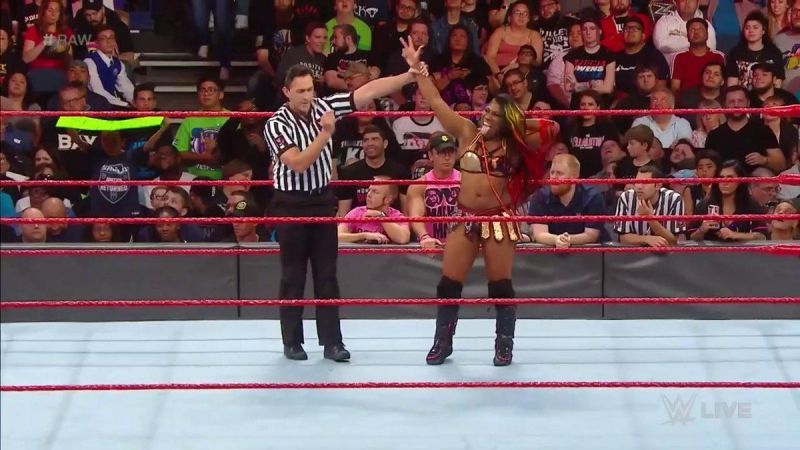 Ember Moon picked up the win over Nia Jax