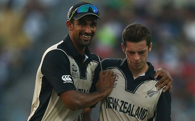 Ish Sodhi and Mitchell Santner