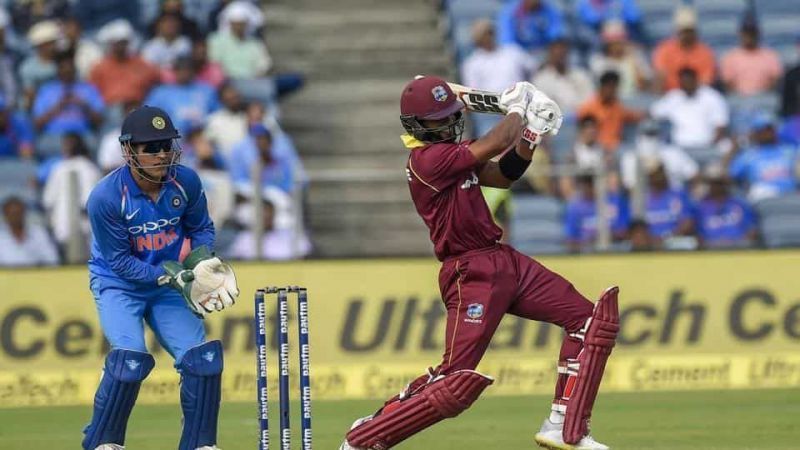 Image result for India vs West Indies 4th ODI Brabourne Windies batting