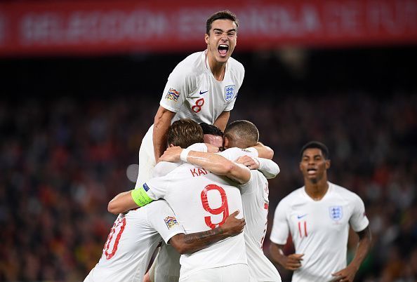 England recorded a famous win in Spain in their UEFA Nations League encounter