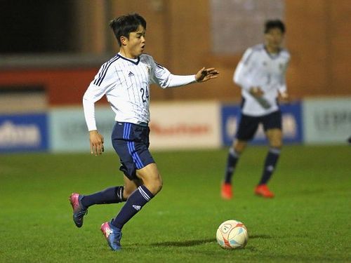 Takefusa Kubo's stunning free-kick gave the lead for Japan against North Korea