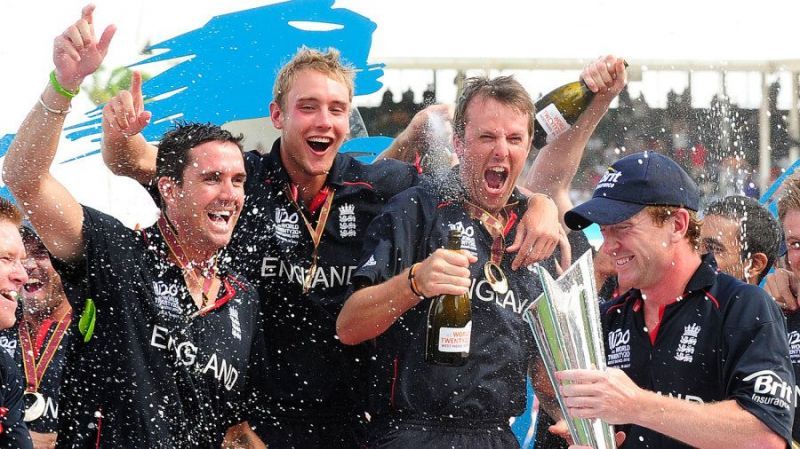Collingwood lead England to their first ICC title