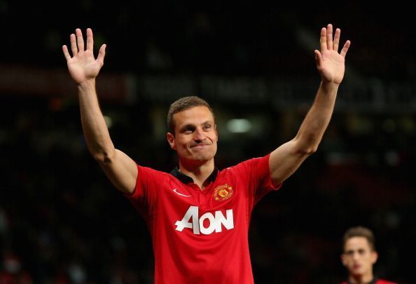 Nemanja Vidic was known for his unrivalled bravery