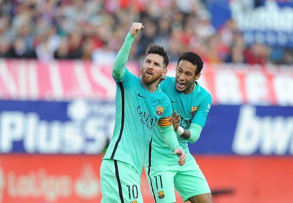 Messi and Neymar