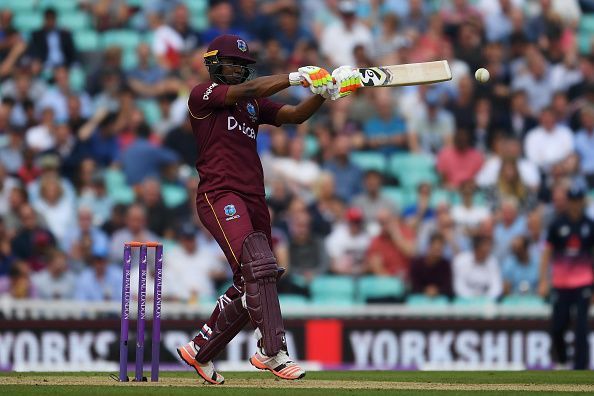 Evin Lewis of the West Indies has scored two centuries against the Indians in the T20s.