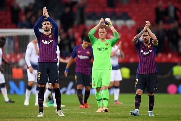 Tottenham Hotspur v FC Barcelona - UEFA Champions League Group B