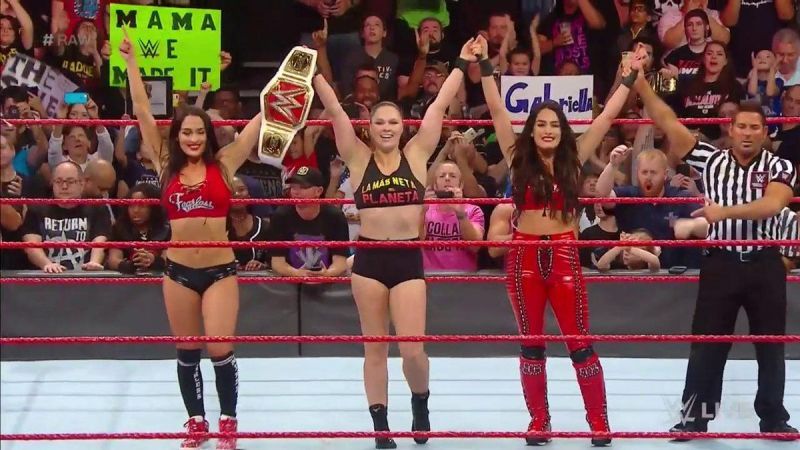 Brie Bella botched a number of times on Raw