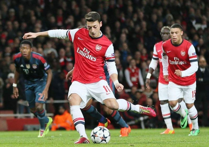 Ozil&#039;s penalties were easily predicted by goalkeepers (Picture Credit: Independent)