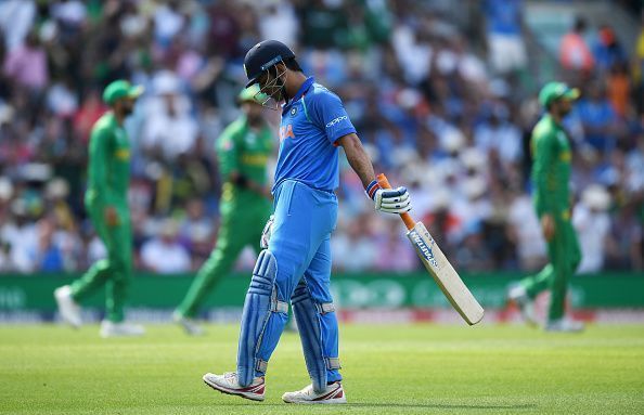 Dhoni&#039;s form with the bat seems to have fallen into an abyss of late