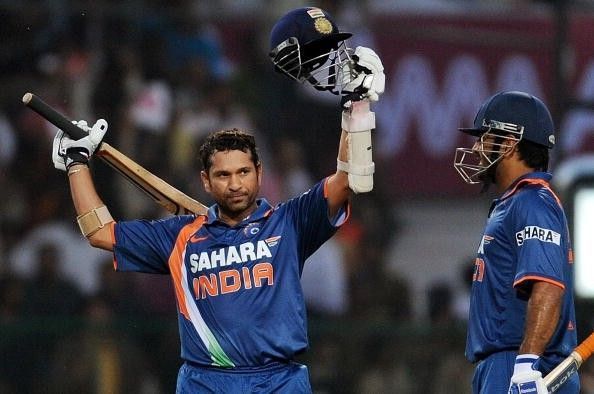 Sachin scored a double hundred in ODIs against South Africa in 2010