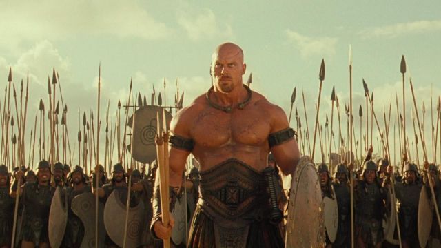 Jones appeared alongside Brad Pitt in Troy