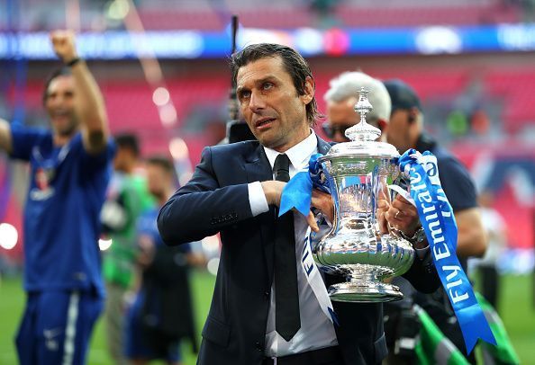 Conte achieved great success at Chelsea and Juventus